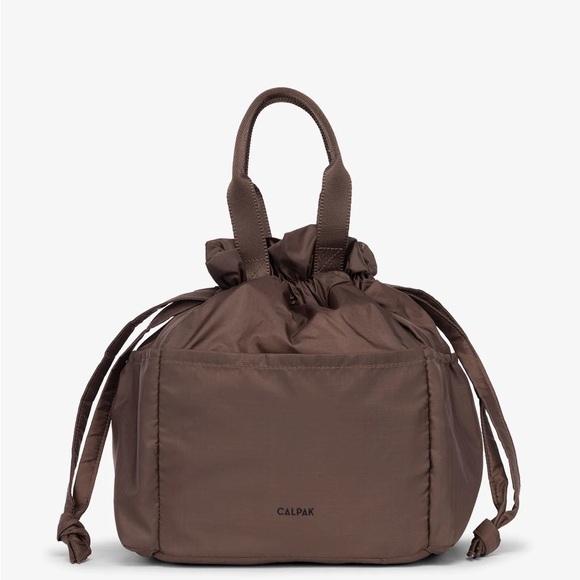 Calpak Chocolate Brown Lunch Bag - Picture 1 of 4